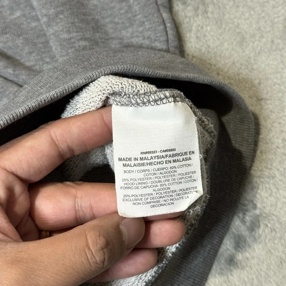 NIKE Womens Gray Full‎ Zip Big Logo jacket Size L 678370-091 Outdoor Athletic